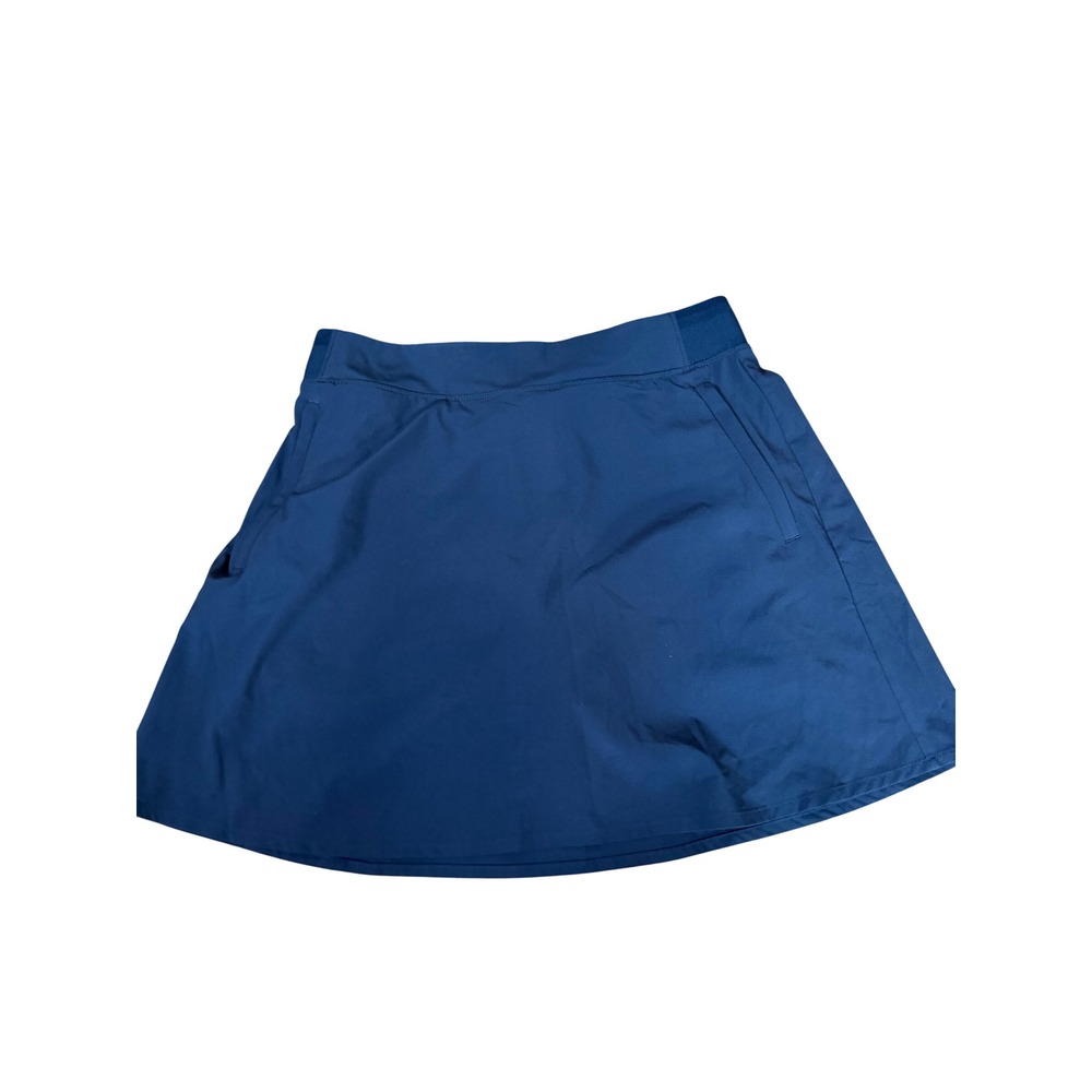 Athleta Soho Skort Navy Blue Performance Golf Tennis Skirt Women Size 6